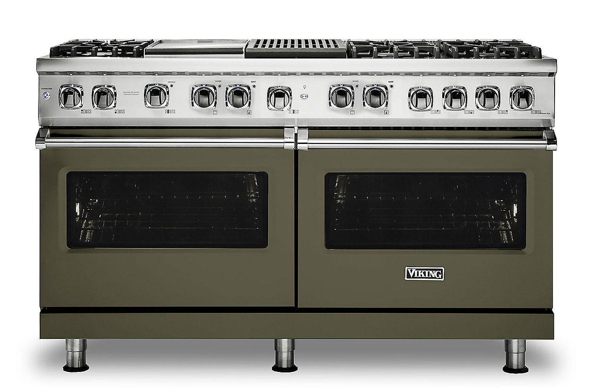 VIKING VDR5606GQMA 60" Dual Fuel Range - VDR560 Viking 5 Series Gray