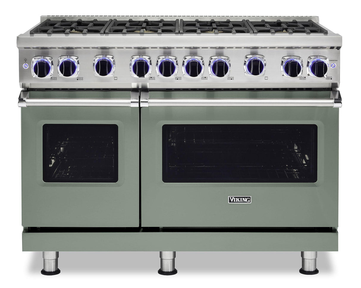 VIKING VGR74828BEULP 48" Sealed Burner Gas Range - VGR7482 Viking 7 Series Green