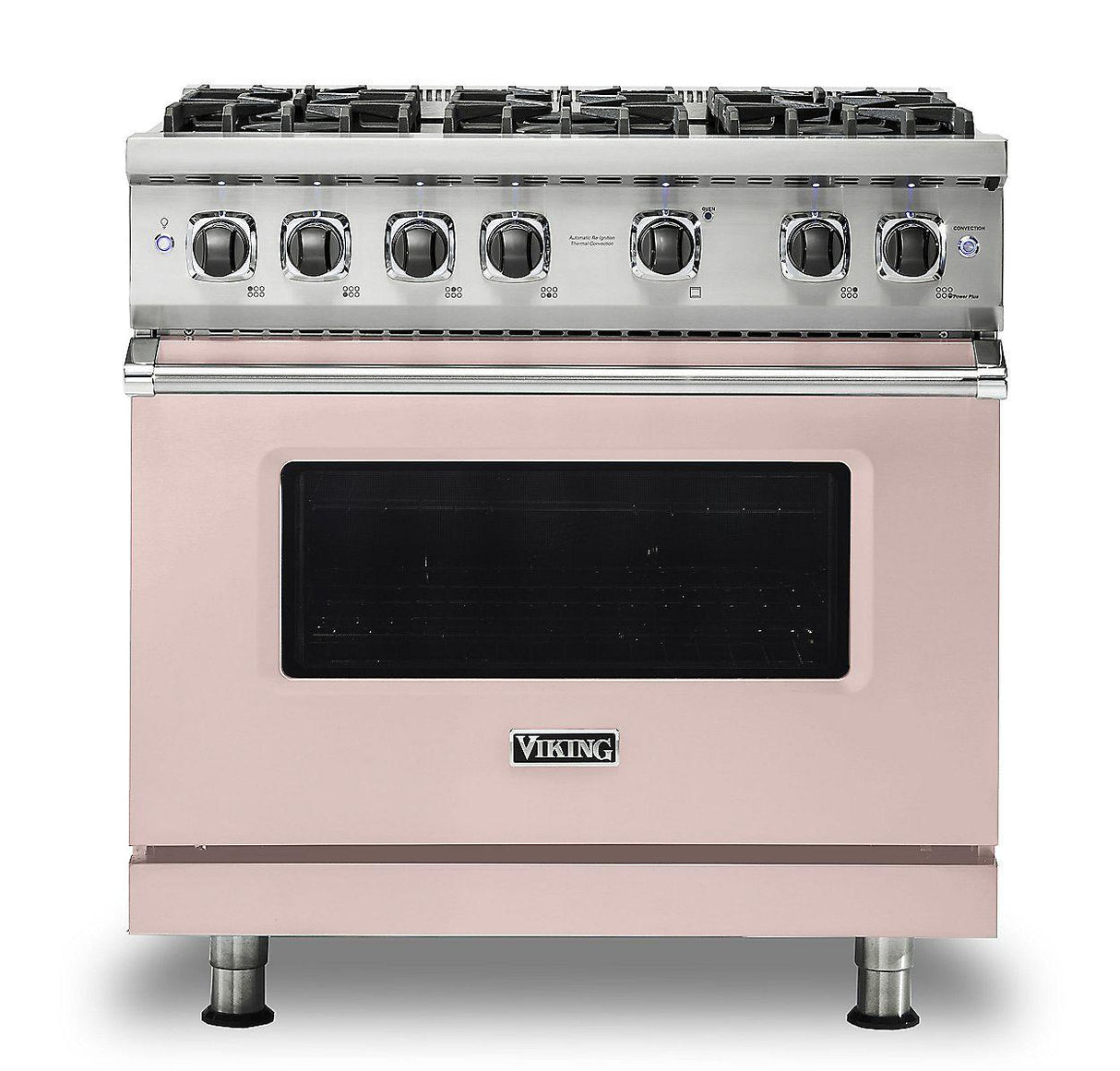 VIKING VGR5366BBHLP 36" Gas Range - VGR536 Viking 5 Series Pink