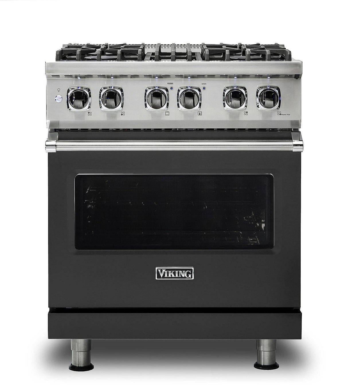 VIKING VDR5304BCSLP 30" Dual Fuel Range - VDR530 Viking 5 Series Black