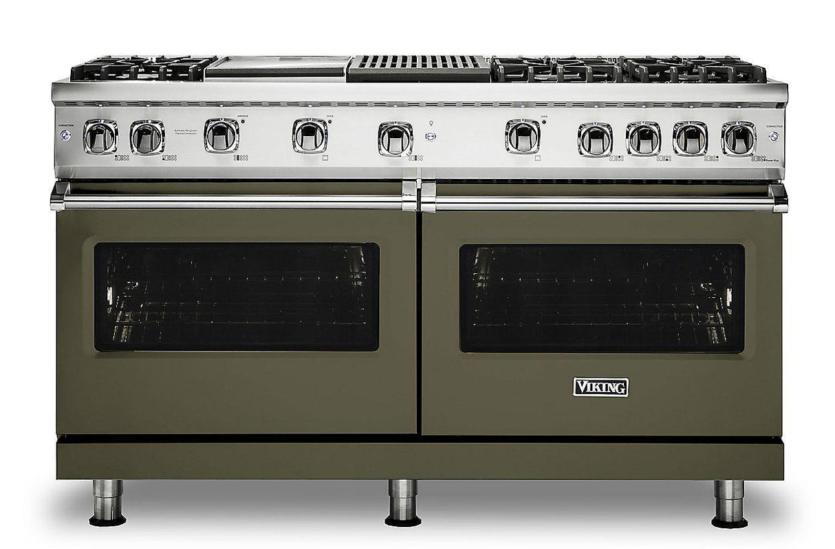 VIKING VGR5606GQMA 60" Gas Range - VGR560 Viking 5 Series Gray