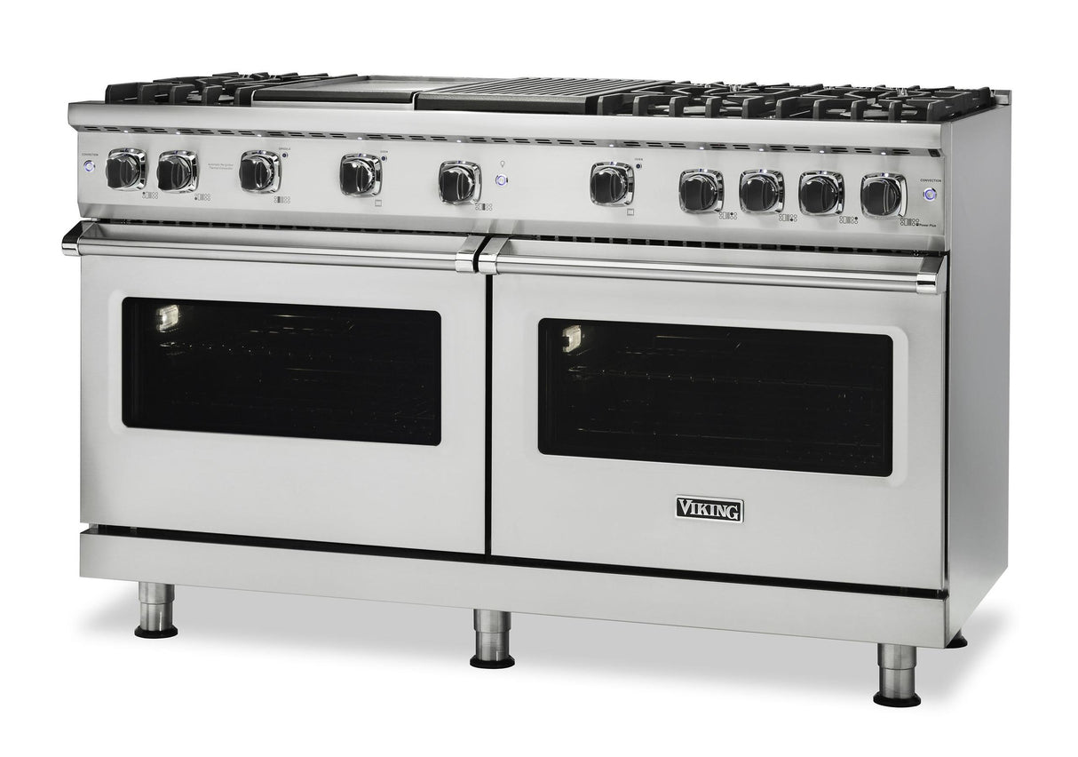 VIKING VGR5606GQSQ 60" Gas Range - VGR560 Viking 5 Series Gray