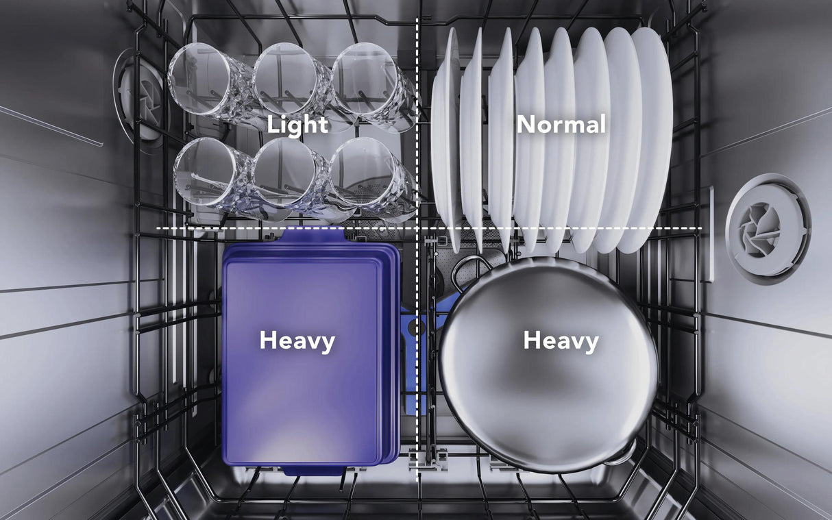 THERMADOR DWHD660EFP Sapphire® Dishwasher 24'' Professional in Stainless Steel