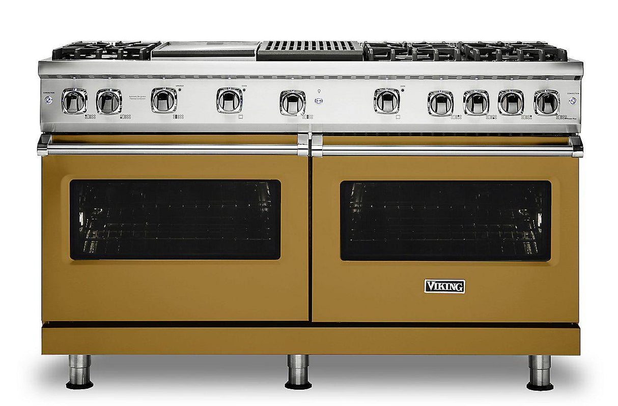 VIKING VGR5606GQGH 60" Gas Range - VGR560 Viking 5 Series Gold