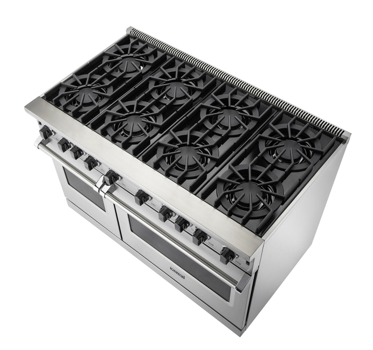 VIKING VGIC54828BMA 48" Open Burner Gas Range - VGIC5482 Viking 5 Series Gray