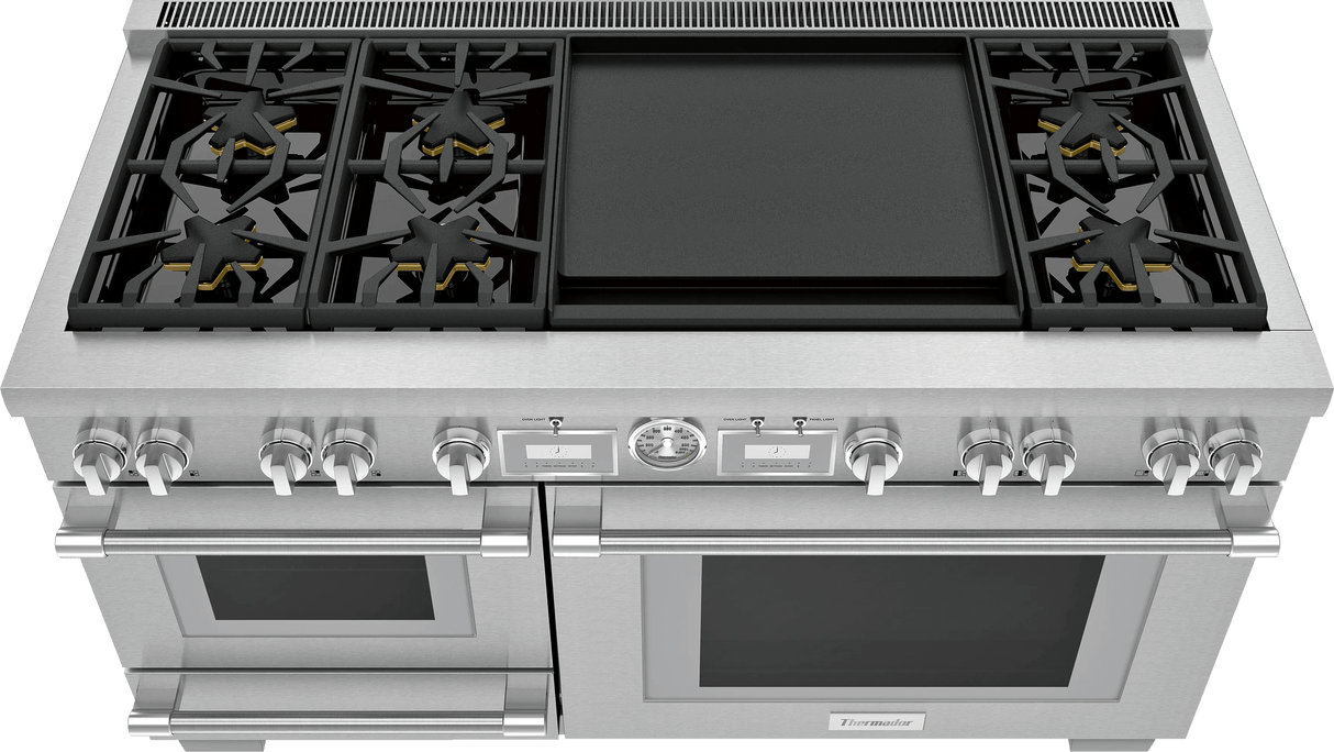 THERMADOR PRD606WESG PRD606WESG Dual Fuel Professional Range 60'' Pro Grand® Commercial Depth