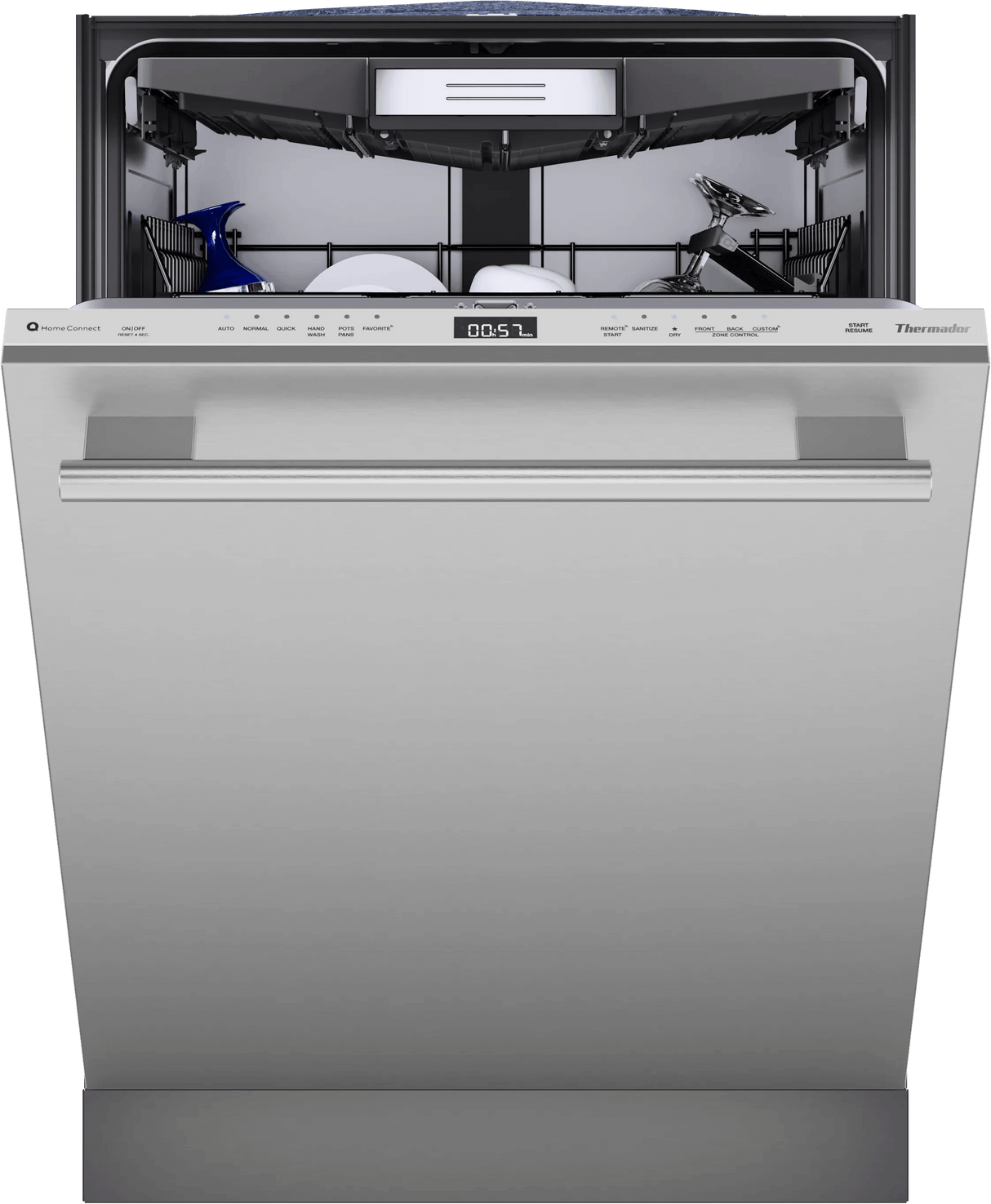 THERMADOR DWHD661EFM Star Sapphire® Dishwasher 24'' Masterpiece® in Stainless Steel