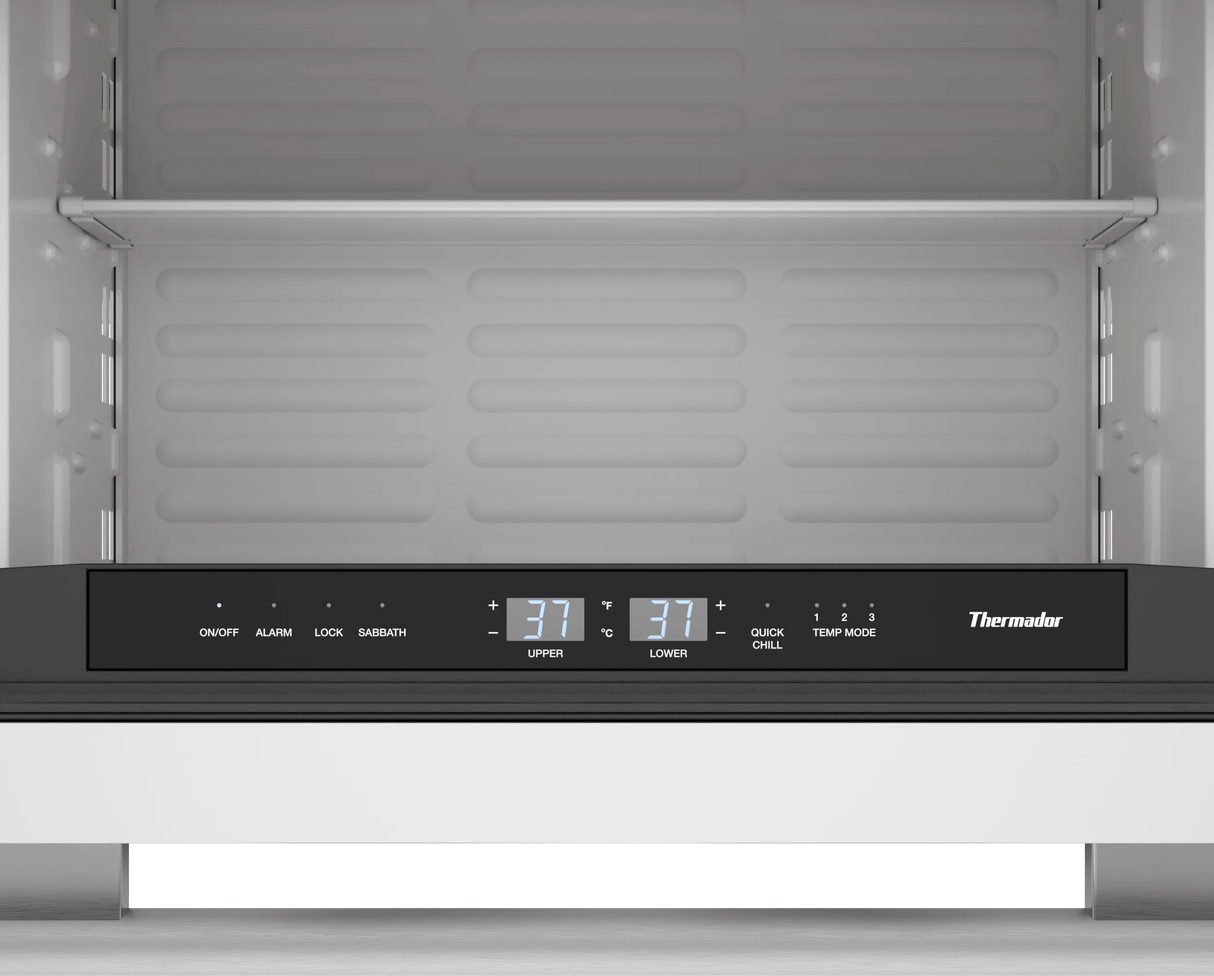 THERMADOR T24UR915DS Freedom® Under Counter Double Drawer Refrigerator 24'' Masterpiece® in Stainless Steel