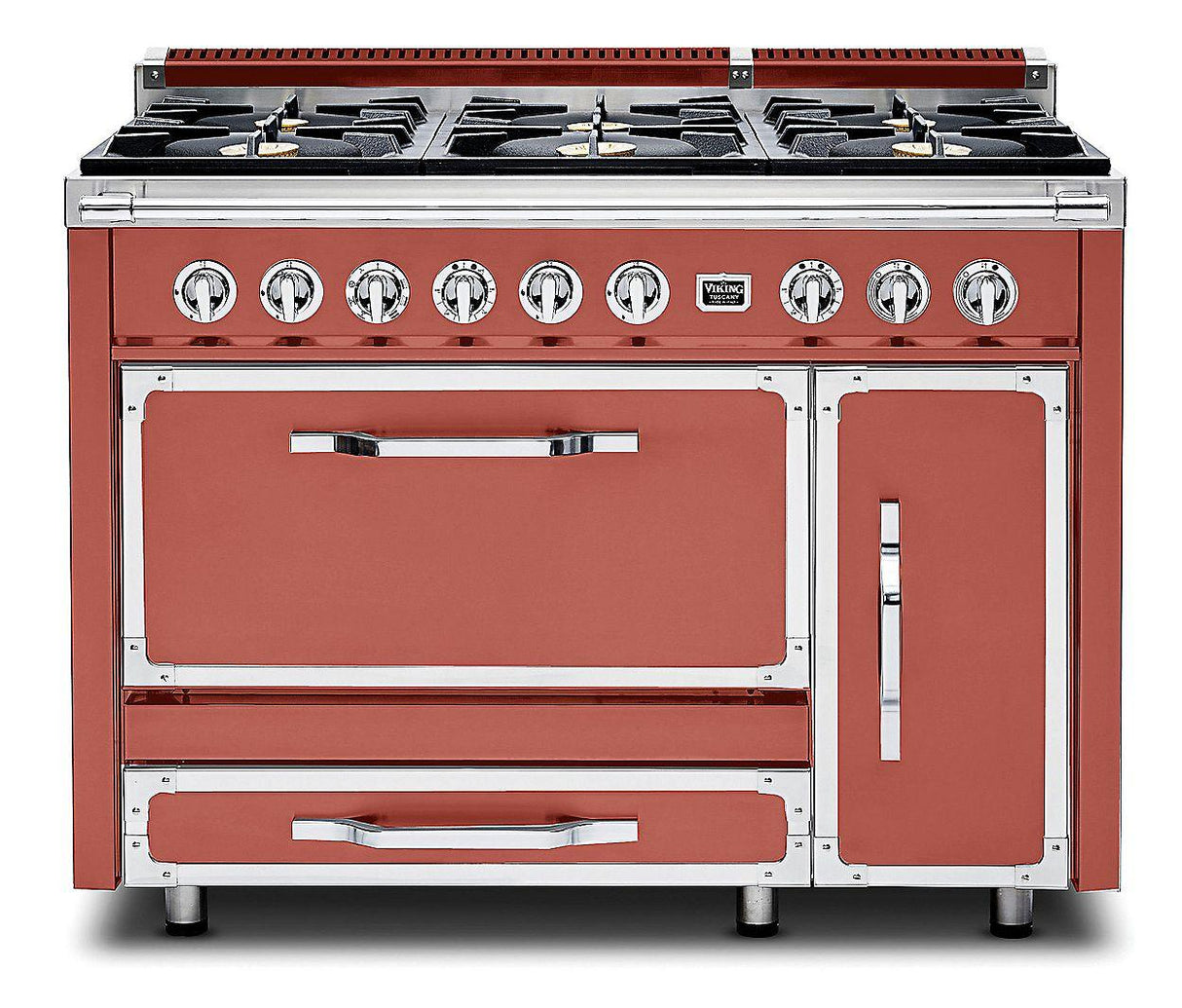 VIKING TVDR4816BSC 48"W. Tuscany Range - TVDR481 Red