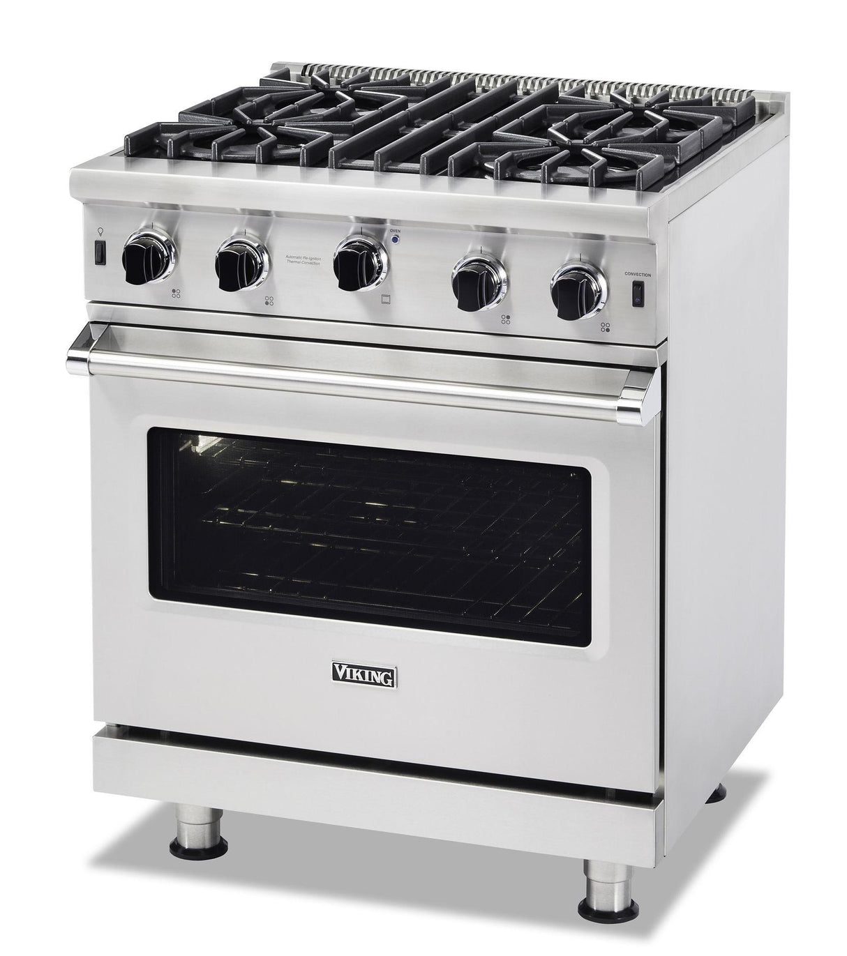 VIKING VGIC53024BMALP 30" Open Burner Gas Range - VGIC5302 Viking 5 Series Gray