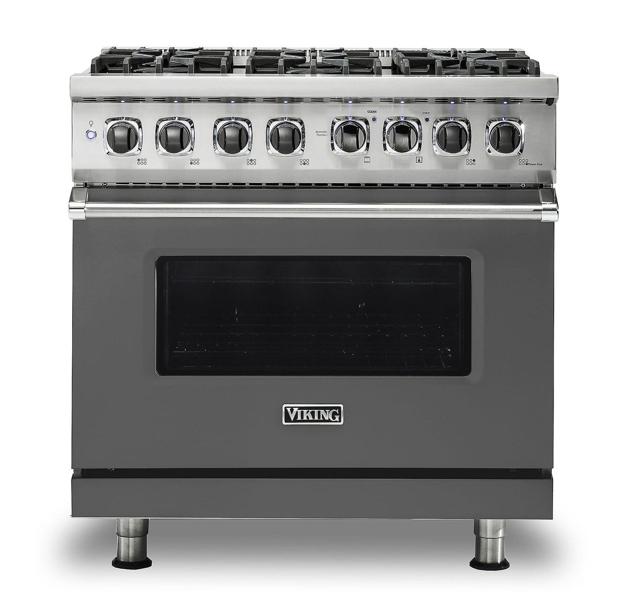 VIKING VDR5366BDGLP 36" Dual Fuel Range - VDR536 Viking 5 Series Gray