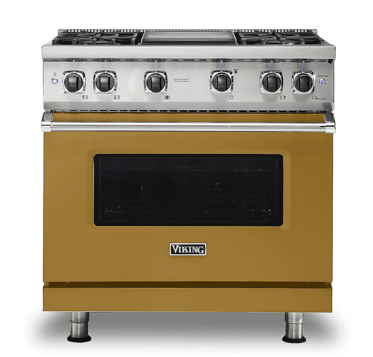 VIKING VGR5364GGH 36" Gas Range - VGR536 Viking 5 Series Gold