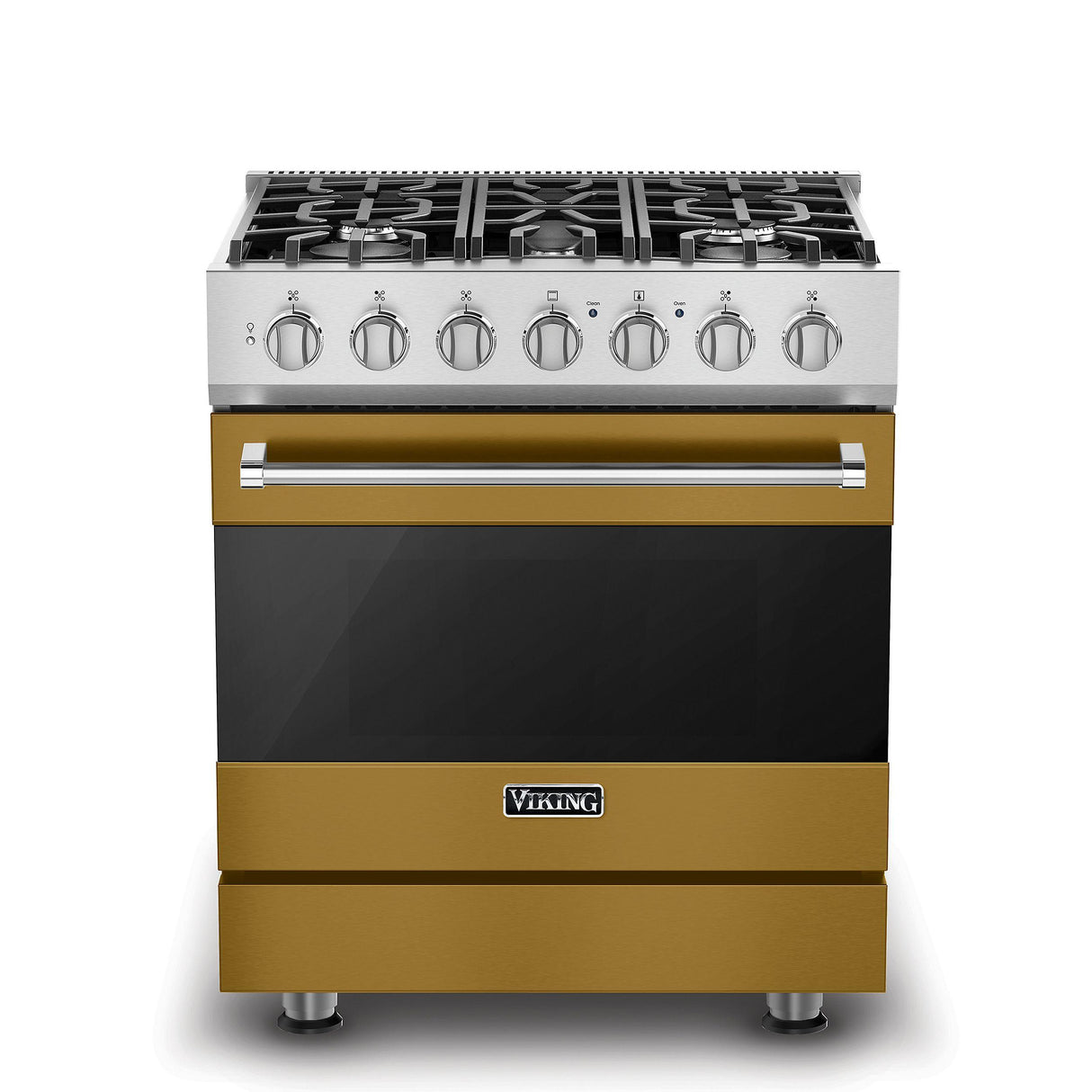 VIKING RVGR33025BGHLP 30" Self-Cleaning Gas Range - RVGR3302 Viking 3 Series Gold