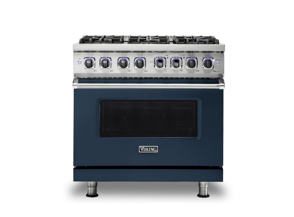 VIKING VGR73626BSB 36" Sealed Burner Gas Range - VGR7362 Viking 7 Series Blue