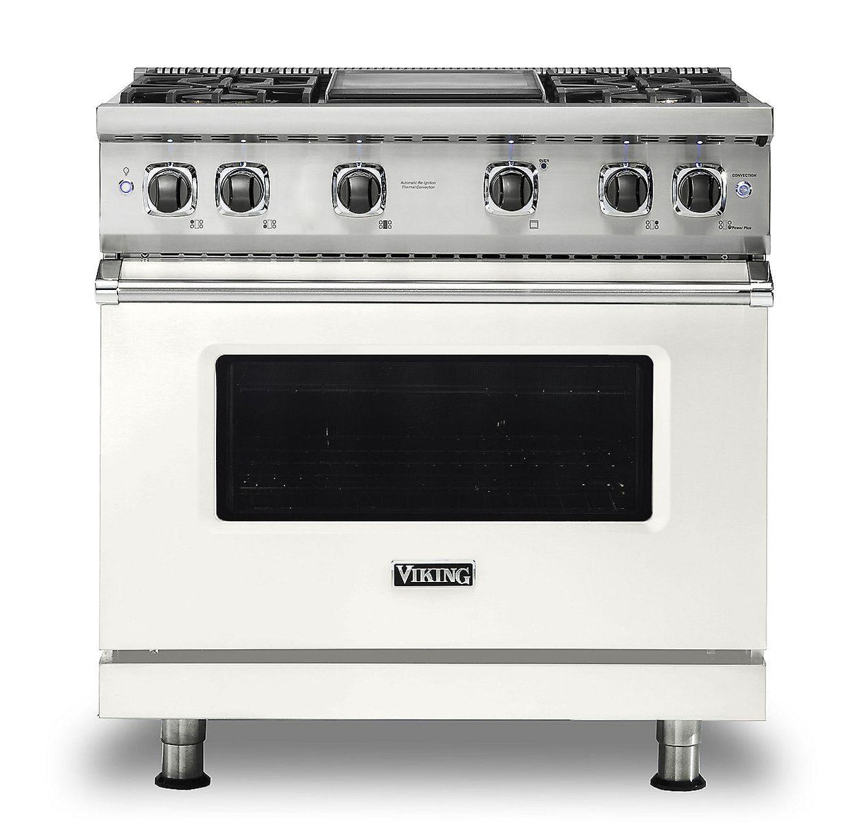VIKING VGR5364GPWLP 36" Gas Range - VGR536 Viking 5 Series White