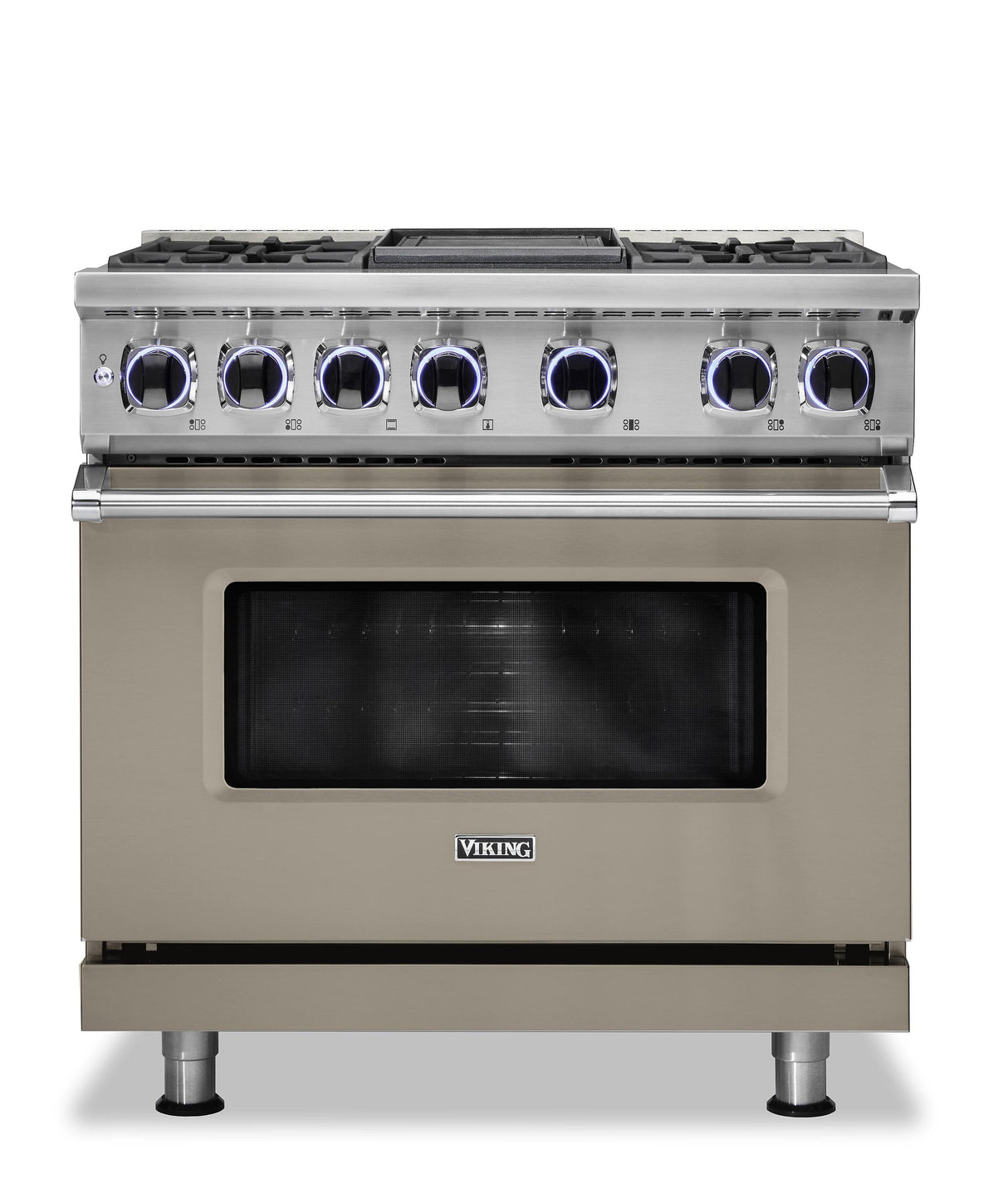 VIKING VDR73624GNALP 36" Dual Fuel Range - VDR7362 Viking 7 Series Gray