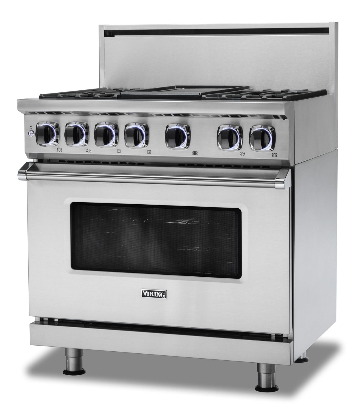 VIKING VDR73626BCSLP 36" Dual Fuel Range - VDR7362 Viking 7 Series Black