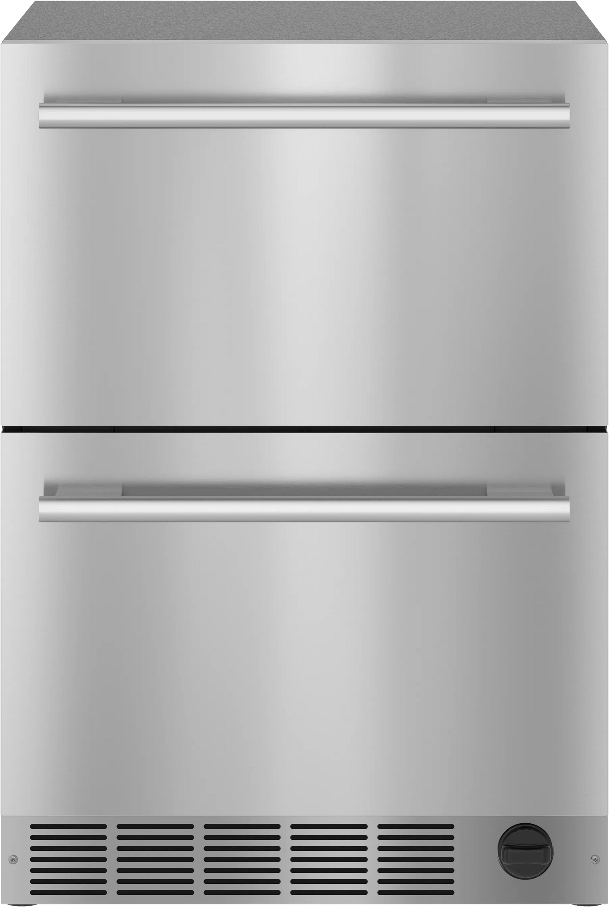 THERMADOR T24UC915DS Freedom® Under Counter Combo Drawer Refrigerator/Freezer 24'' Masterpiece® in Stainless Steel