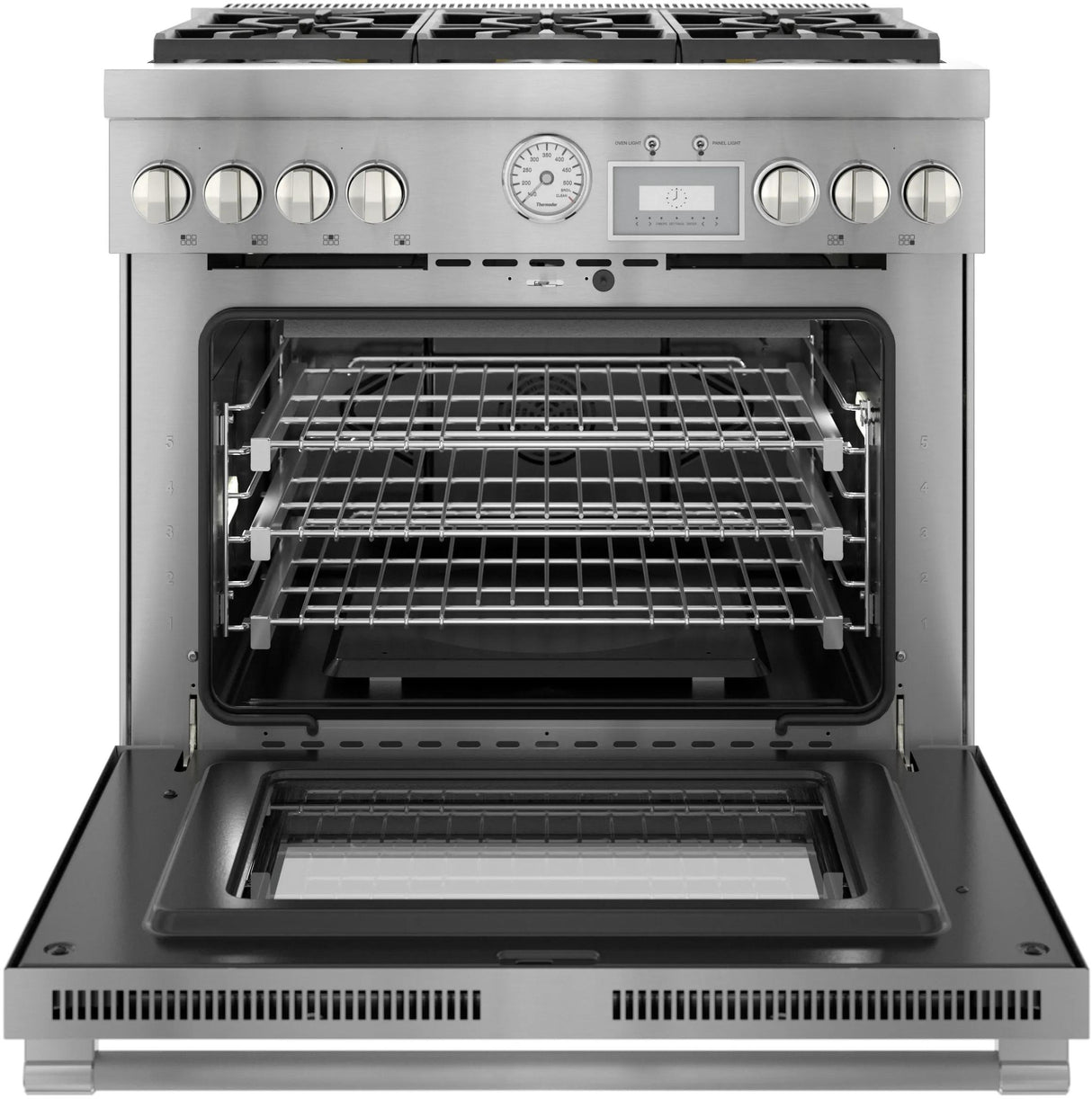 THERMADOR PRD366WGU PRD366WGU Dual Fuel Professional Range 36'' Pro Grand® Commercial Depth in Stainless Steel