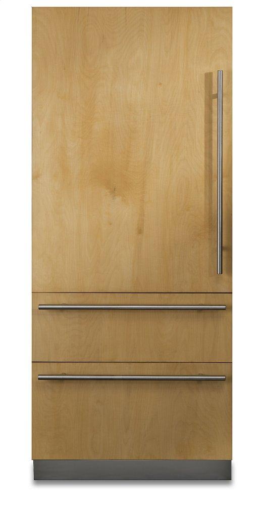 VIKING FBI7360WL LIMITED QUANTITIES AVAILABLE: 36" Custom Panel Fully Integrated Bottom-Freezer Refrigerator - FBI7360W in Stainless Steel