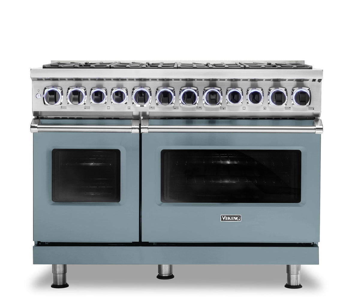 VIKING VDR74828BNSLP 48" Dual Fuel Range - VDR7482 Viking 7 Series Blue