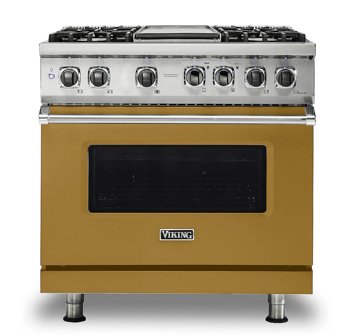VIKING VDR5364GGH 36" Dual Fuel Range - VDR536 Viking 5 Series Gold