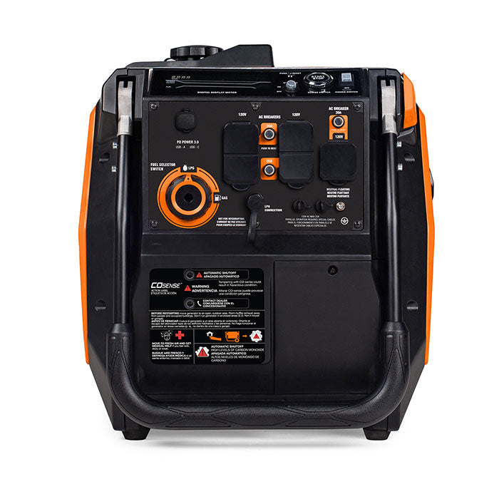 Generac Portable Inverter Generator, iQ3800| Dual Fuel | 49ST