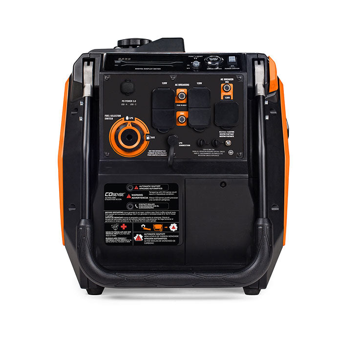 Generac Portable Inverter Generator, iQ5200 | Dual Fuel | 49ST