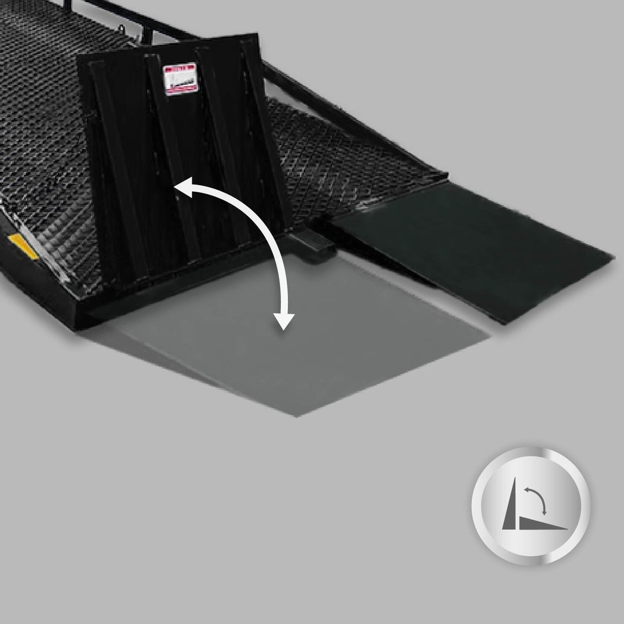 Portable Loading Dock Ramps Yard Ramp - 18,000 lb. Capacity