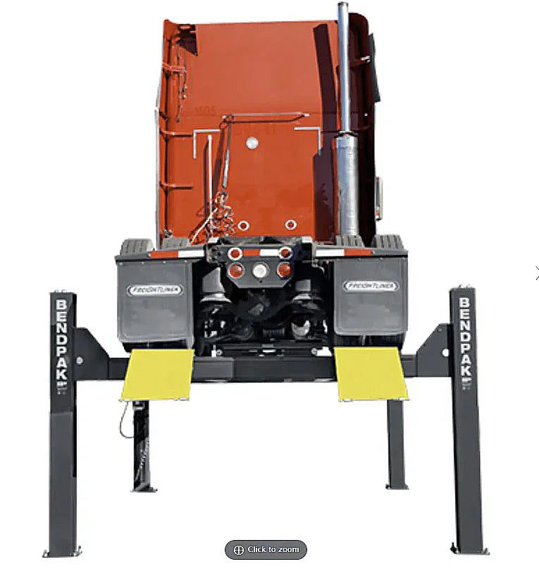 BendPak HDS-27X 27,000 lb. 4 Post Heavy Duty Lift - Extended Runways