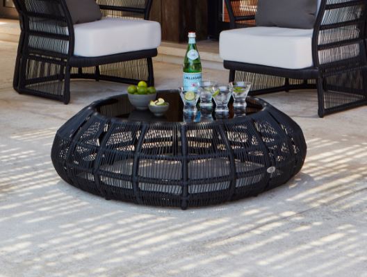 Rio Coffee Table with Glass