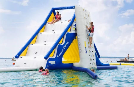 Aqauglide Escalade Summit Climbing Wall, 16' Height, Advanced Climbing Feature