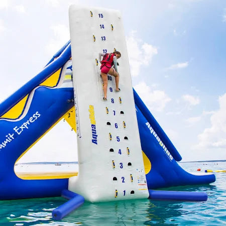 Aqauglide Escalade Summit Climbing Wall, 16' Height, Advanced Climbing Feature