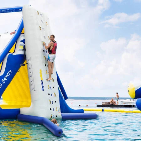 Aqauglide Escalade Summit Climbing Wall, 16' Height, Advanced Climbing Feature