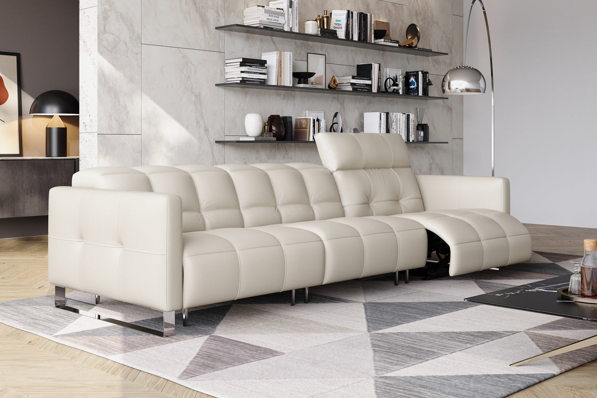 Sofia Leather Recliner Sofa