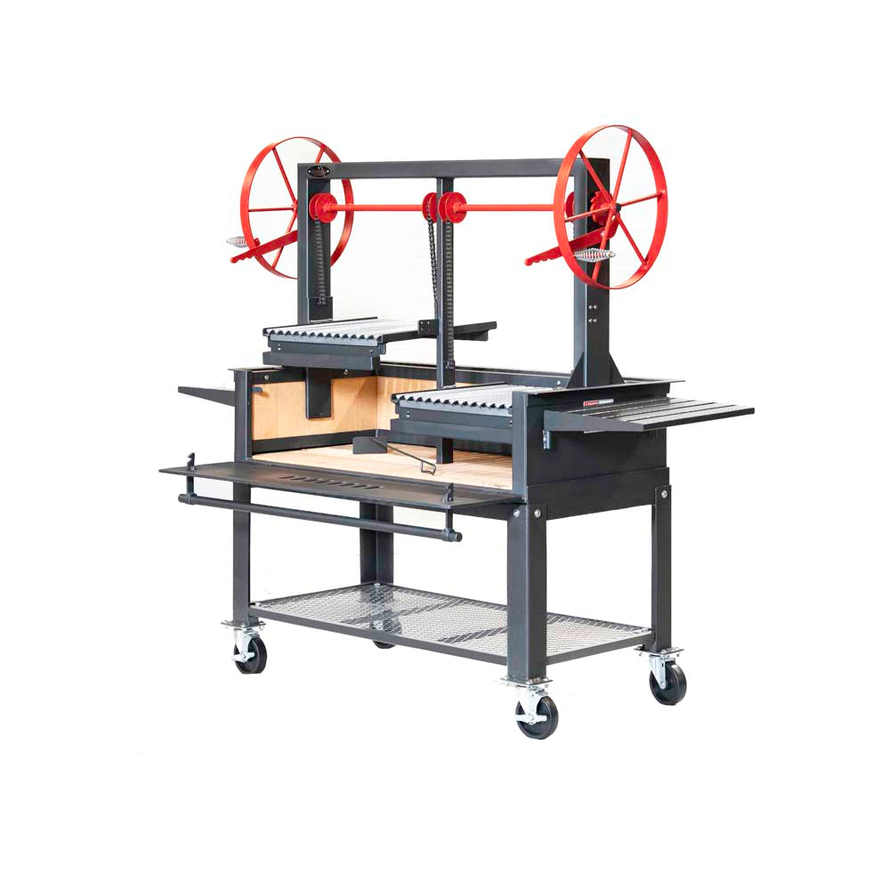 Sunterra Outdoor Santa Maria BBQ Grill with Cart