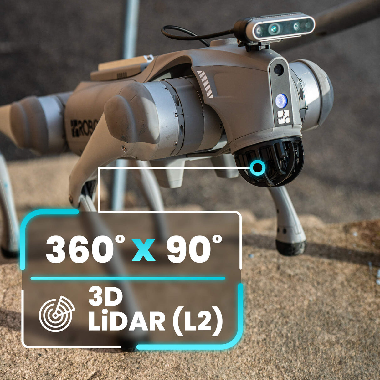 Unitree Go2 EDU+ AI Quadruped Robot Dog