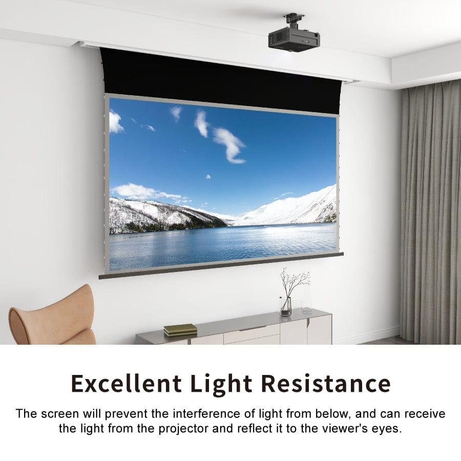 VIVIDSTORM PRO A Slimline Motorized Tension UST ALR Projector screen– Classic Version