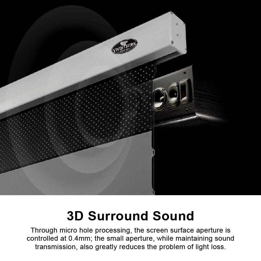 VIVIDSTORM PRO PA Slimline Motorized Tension UST ALR Projector screen