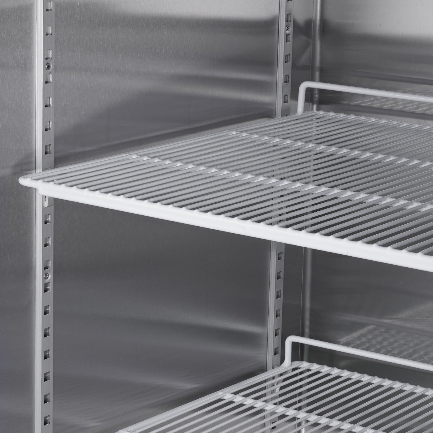 54"W Commercial Refrigerator 42 cu. ft. 2 Solid Door Reach-In Refrigerator