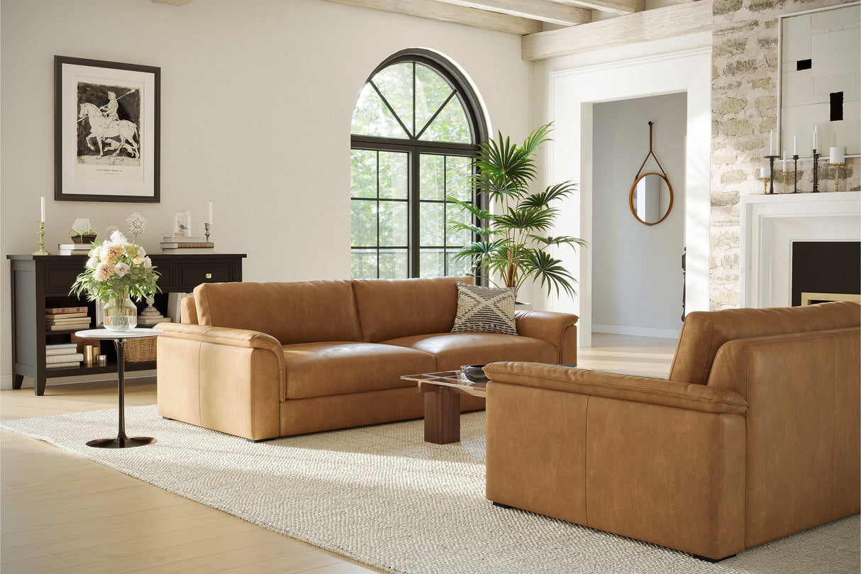 Zaira Leather Sofa