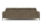Valencia Chiara Leather Sofa with Steel Frame, Russet Brown