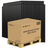 450 Watt Bifacial N-Type Monocrystalline Solar Panel SGN-450-BDG5 (32 PANELS) UL61730