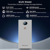 Off-Grid Solar Kit 8000W 48VDC 120V/240V LifePo4 10.24KWH-16.07KWH Lithium Battery 8 X 415 Watts Solar Panels SGR-8K10E