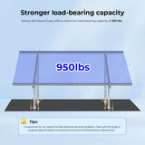 Modular & Expandable Ground Mount Brackets for 2× 400W–590W Solar Panels | Heavy-Duty Adjustable
