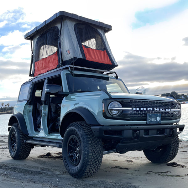 Badass tents recon rooftop tent (universal fit) - onyx utility black pre-assembled