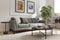 Valencia Sintra Fabric Three Seats Sofa, Grey