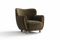 Valencia Emerald Accent Chair, Olive Green