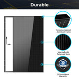 370W/ 415W/ 500W Mono Black PERC Solar Panel UL 61730 CEC Listed