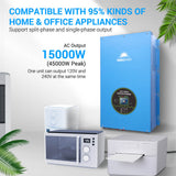 12000W/ 15000W/ 18000W 48V Split Phase Pure Sine Wave Inverter Charger